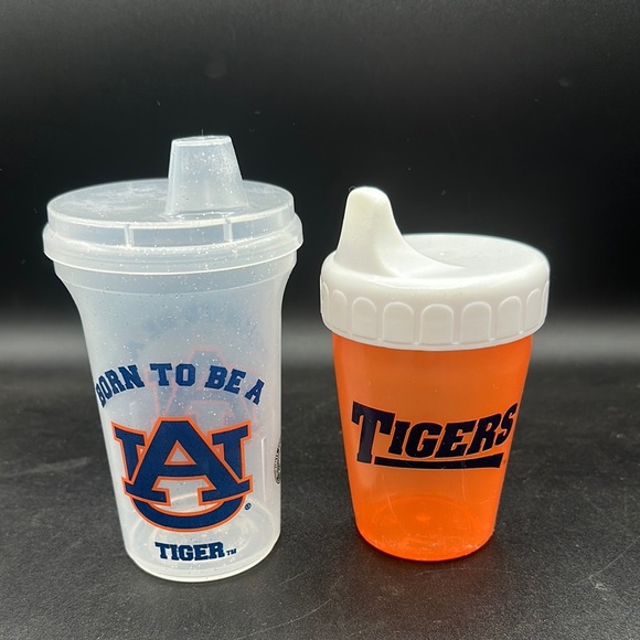 Auburn Tigers Sippy Cups Set - Picture 1 of 2